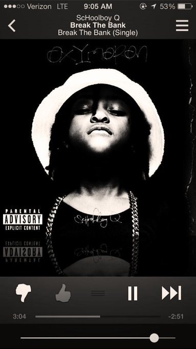 Song of the week: @ScHoolBoyQ http://t.co/YGYGfRSgp4<a class="tags" target="_blank" title="On Twitter" href="/?out=eyJ0eXAiOiJKV1QiLCJhbGciOiJIUzUxMiJ9.eyJpYXQiOjE3MjU4ODg2MTUsImlzcyI6InR3cG9ybnN0YXJzLmNvbSIsIm5iZiI6MTcyNTg4ODYxNSwiZXhwIjoxNzU3NDI0NjE1LCJyZWRpcmVjdF91cmwiOiJodHRwczovL3R3aXR0ZXIuY29tL1NjSG9vbEJveVEifQ.vJcq8DnfSN7xBkiCmHBi9r_QuhuEgU-xUurPgzI5Nr55RaC-bIFYETXqabHCL79f4pyN4pnu3UWp2OpNXqGcIg">@ScHoolBoyQ</a><a href="/tag/turnupsaturday"class="tags"><span>#turnupsaturday</span></a>