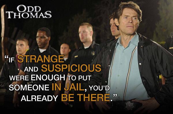 RLJEfilms's tweet photo. The #ManofMonday is #WillemDafoe! #OddThomas is a lucky kid to have a friend like the chief! http://t.co/Pi3LBcGJgt http://t.co/Ap9rmBB7zN