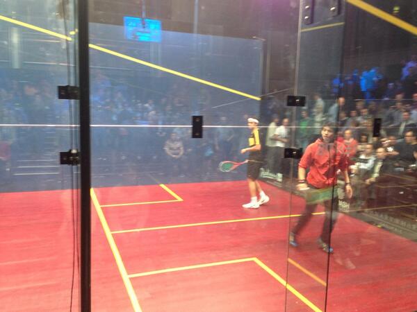 Up next former world number 1, karim Darwish #onceawinneralwaysawinner