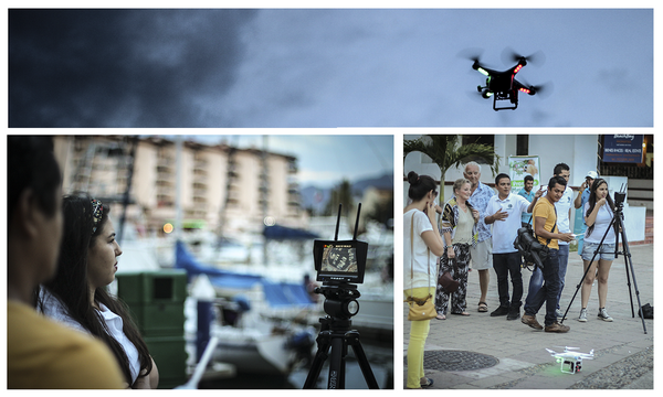 moihmx's tweet photo. El Crew de @CrearteMedia presente en la inauguración de la #RegataMexorc en #MarinaVallarta http://t.co/6PgI1BSRW4