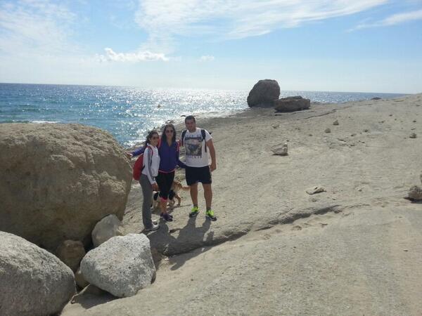 sandroiderivera's tweet photo. Ayer #RutaAguaAmarga. @51Martinez @TheGorry espectacular Cala Enmedio. Recomendada para este veranito http://t.co/5Nvy50dAWT