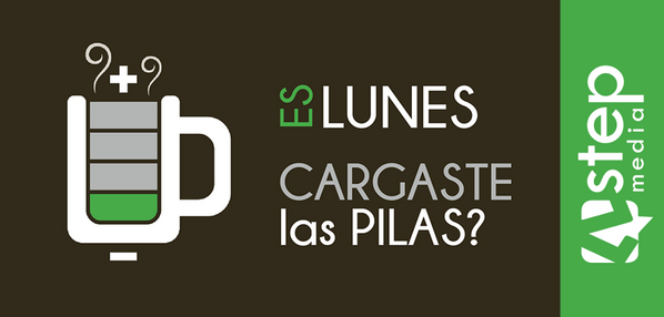 StepmediaCR's tweet photo. FELIZ LUNES!!! Empezamos con las pilas puestas! #Ticosdigitales #StepmediaCR #Socialmedia #Marketing http://t.co/6eEn1Z6Ljs