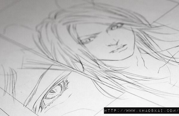 theyveningsun's tweet photo. "@KhaosKai: sketch!!
#DIO #Khaos #Khaoskai http://t.co/8feFyuR3xO" Oh my he's back on twitter * u *