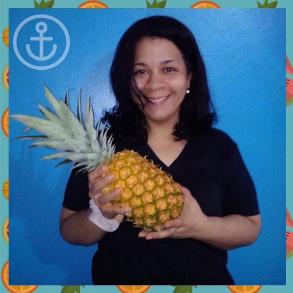 La hermosa Rosa ya tiene su piña ¡tenemos los seguidores más hermosos de la bolita del mundo!