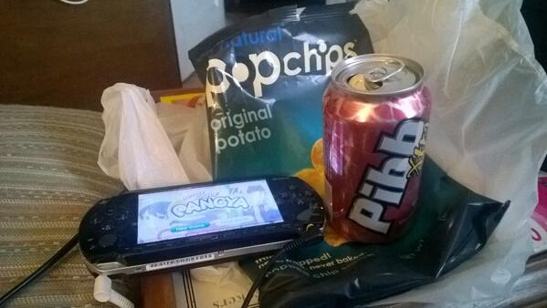 AskaLangly's tweet image. Seriously, this HAD to happen?!? #PibbXtra #PopChips #Pangya #PSP