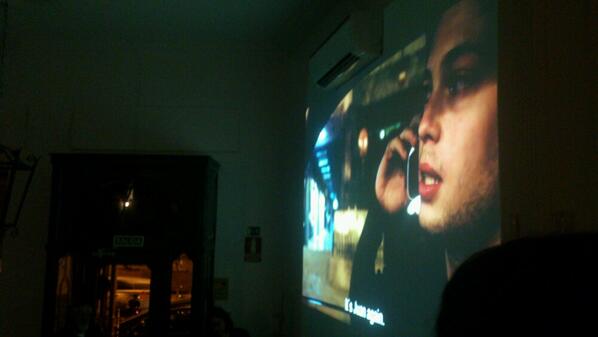 romanreye5's tweet photo. Y gracias dobles por dar hueco también a #aRastras :D @FestivalRollMad + grabado w/ @JuliaRebato @bettafilms { http://t.co/zA9Dh1lxGp