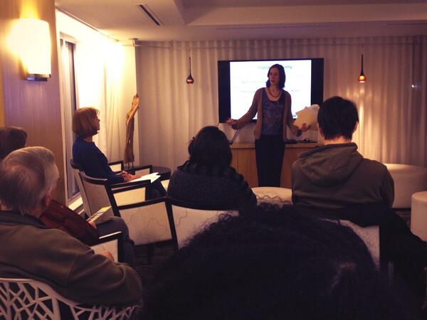 SilSprGreen's tweet photo. Elizabeth Arnold talks about Gift Circles at #SSGreentalk http://t.co/9YaBZuj9DJ