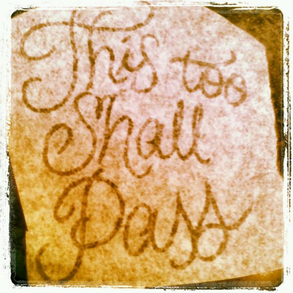 Viv_Santiago's tweet image. #This 

#ThisTooShallPass #AlwaysDoes 
#:)