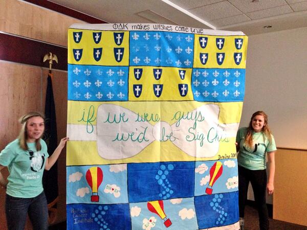 SigmaChiSFU's tweet image. So, your Banner Contest champions for Derby Days &apos;14 is @Kappies_SFU 🐸👍 #DerbyDays #BannerContest #congrats