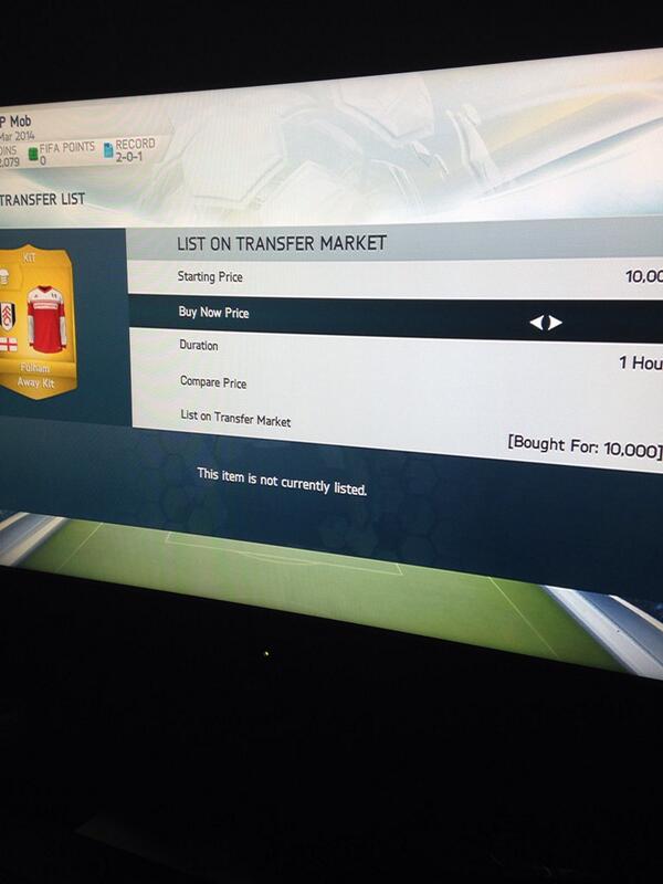 ASAPFlFA's tweet image. Just lost to @BestFUT14Squads and payed up! I bought for 10k!