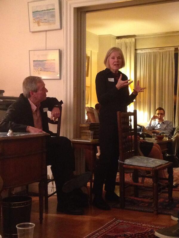 shellyntravis's tweet image. Ann Morrison, former co-editor of Time Magazine Europe stated: &quot;Being persistent is so important!&quot; #pvims2014