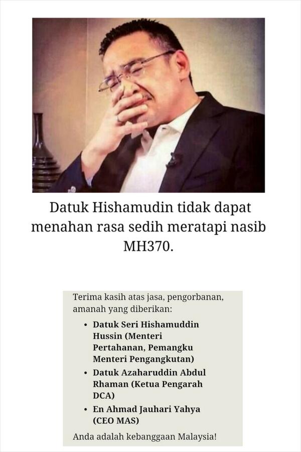 Apitt1900's tweet image. Inilah dia insan yang bertungkus lumus  dalam SAR of #MH370. Beliau jugalah lah nak menjawab pelbagai kritikan..