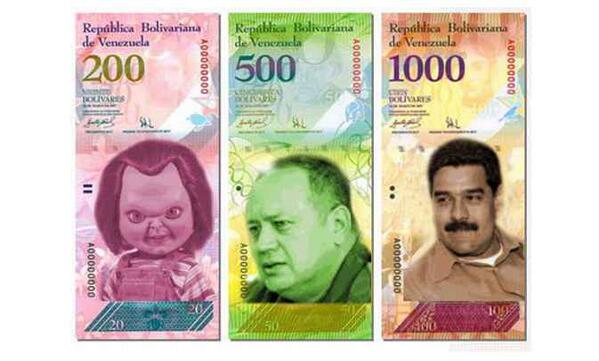 Resultado de imagen para NUEVOS BILLETES VENEZOLANOS