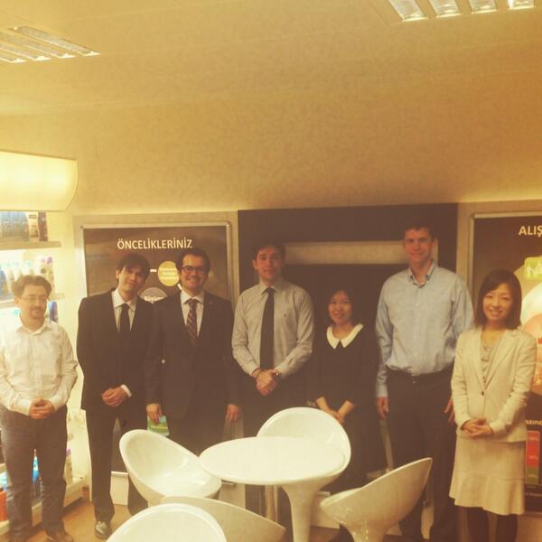 IBM uzmanları Seçkin Onur u ziyaret etti Richard Johanson ve Eray Öztürk ile birlikte <a href="/leventuysal/">Levent Uysal</a>