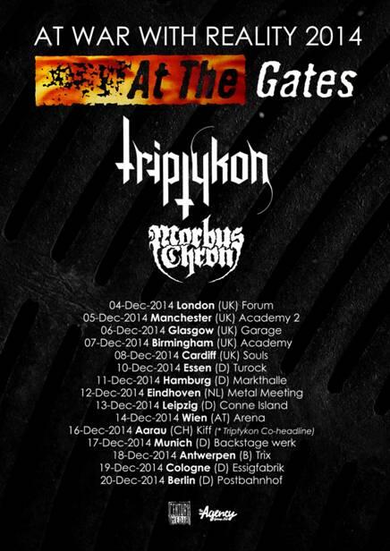 #AtWarWithReality #Tour #2014 RT <a href="/AtthegatesGBG/">AT THE GATES</a> <a href="/Triptykon/">Triptykon (Official)</a> #MorbusChron