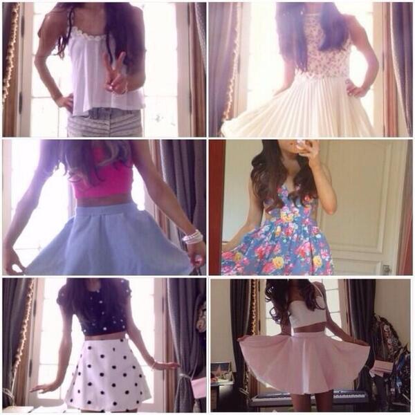 buteraprism's tweet image. somebody give this girl her own clothing line #VoteAriana #KCA