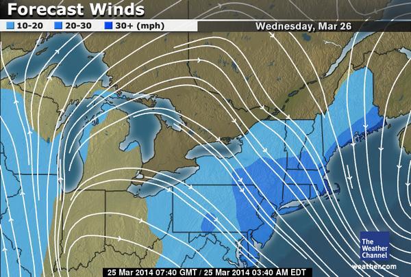 StephanieAbrams's tweet photo. Via @weatherchannel : Gusts over 60mph likely over Cape Cod... http://t.co/9X4UqC2GGw