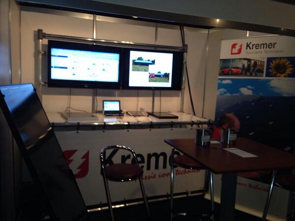 Kremer Solar 25 en 26 maart 2014  Bedrijven Kontakt Dagen Arnhem bezoek onze stand met monitoring en klantervaringen