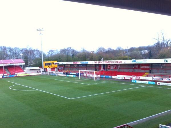 ReggieTheRed's tweet image. Nearly time to get behind the lads again!    Expecting the red zone to loud again! #comeonyoureds! #ctfc