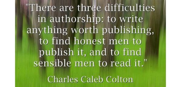 As publishers, we aim to be honest men (and women!) like this ...