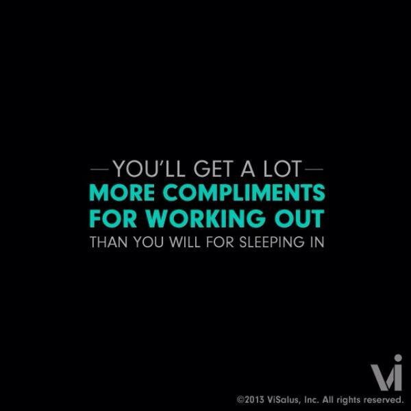 Yes you will! Get me to the gym! #bodybyvi #visalus #project10 #jointhechallenge #vilife 💚