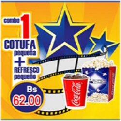 Disfruta de tu #SuperPeli con un combo economico que de cotufa que se adapta a ti, busacalo en <a href="/ccPuenteReal/">cc Puente Real</a>!!