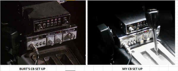 BanditTim's tweet image. Burt's scanner and CB &amp;amp; mine