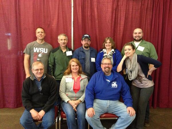 kjacuff's tweet image. Team Elma in Yakima! #awspstem