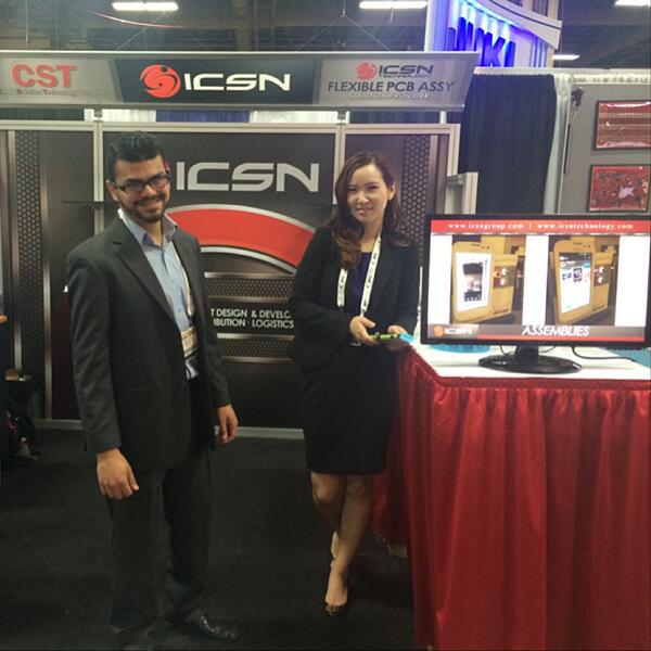 ICSNgroup's tweet photo. Jorge and Kristin are excited to meet you #ipcshow #apex2014 #icsn http://t.co/n77uJyGRPQ