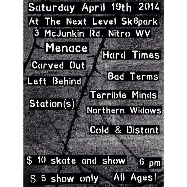 Remember this show is only a few weeks away! Roll out Nitro WV!