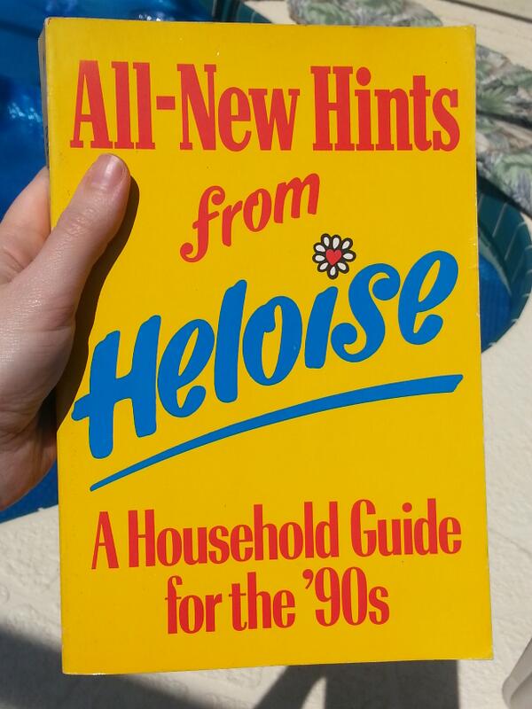 FamilyWorkLife's tweet image. I'm not very good at #housekeeping so maybe if I start in the '90s I can work my way up to 2014. #hintsfromheloise