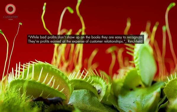 Customer_Arena's tweet image. Bad #profits don't show up at the books. They are earned at the expense of the #customer. #custserv