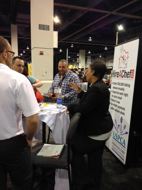 USPCA's tweet image. Hard at work at @Catersource_llc #CSCE2014