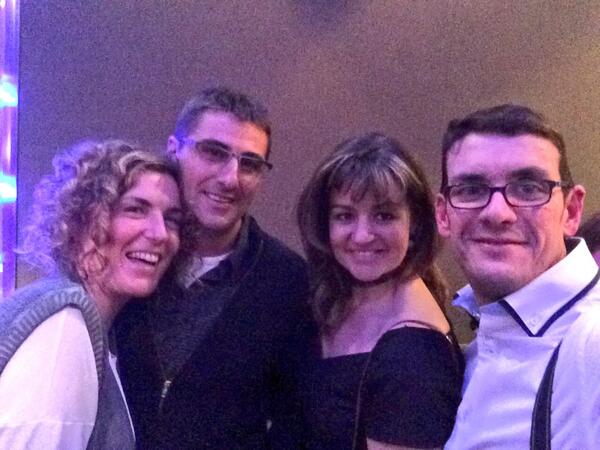EvaRomeu's tweet photo. Un orgullo estar en la celebración del #restaurante #LOlive con @AbalaPe y @marcmauba #olive30 http://t.co/p2wcCj8MVJ