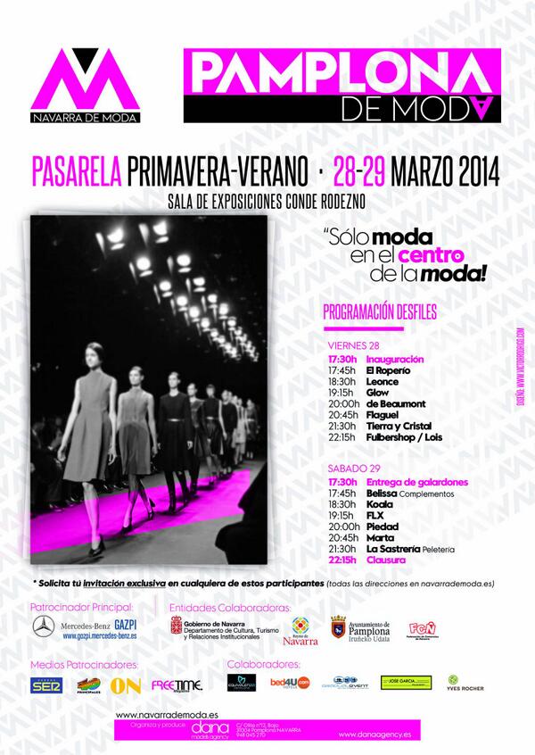 VisitPamplona's tweet image. Conoce la moda que viene con #pamplonademoda #moda