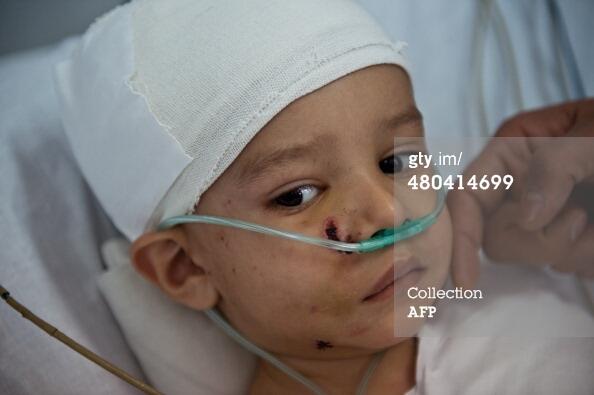 Out of darkness, here comes the sun. Abuzar, only survivor of attack vs AFP Sardar Ahmad &amp; family, is out of danger.