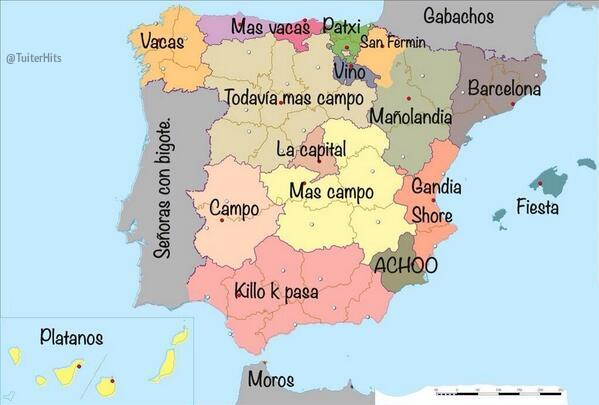 TuiterHits's tweet photo. Así vemos España el 99,999999% de los españoles.. http://t.co/oGR4hAeDOV