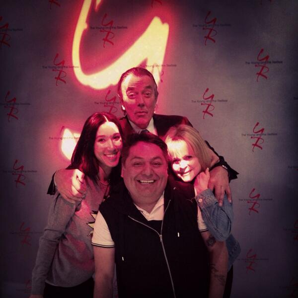 MakeupPatti's tweet photo. YR TURNS 41 ! @EBraeden @georgeguzman @Shannkb #daytime #numberone #yr4ever #cbs #sony http://t.co/FXBQQhjEST