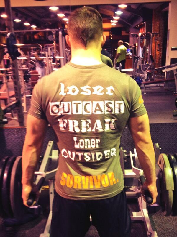 InvictusMuscle's tweet image. TEASER ALERT! Sneak preview of the new hardcore clothing line. Look out for future teasers &amp;amp; release date!