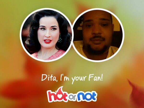 matthardy44's tweet image. I and 30634 other people have rated Dita Hot! hotornot.com