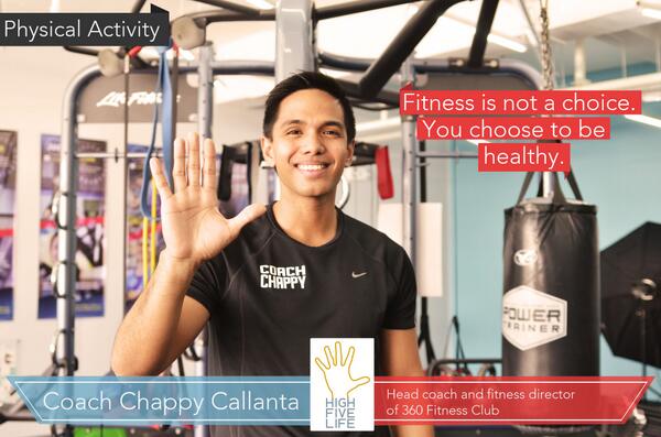 High5LifePH's tweet photo. Happy #WorkoutWednesday @chappycallanta reminds us to choose health. Meet him on March 30 @ the High5LifeFair&amp;FunRide http://t.co/mp9xUZDUxn