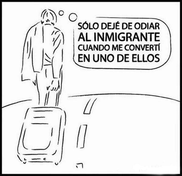 subversivos_'s tweet photo. "La xenofobia es una enfermedad que se cura viajando" http://t.co/kPhzN3qRDC