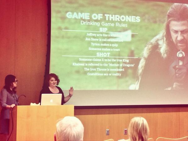 WineDayAtATime's tweet image. @NikiBlaker &amp;amp; @patty_cake educating the writers on how to create visual content that won&apos;t make them sad. #PHXCS