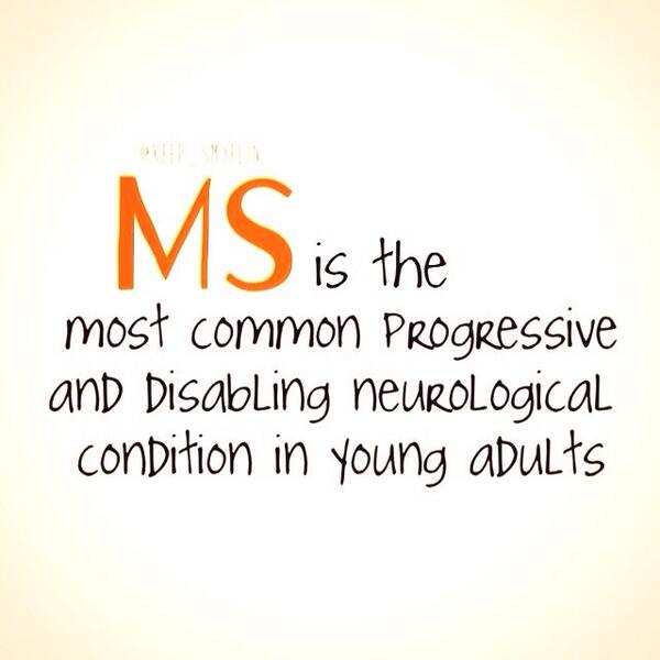 MadeStrongMS's tweet image. #notfair #findacure #curems