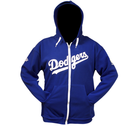 Los Angeles Dodgers on X: Check out the #Dodgers Zip-Up Hooded Sweatshirt  presented by @TWC. Get yours on 4/8:    / X