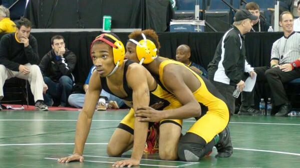 TMCWrestling's tweet photo. We congratulate Devonte Upshaw a 2x GA state placer for taking that huge step in life and signing with TMC. http://t.co/aMuTYtfF6t