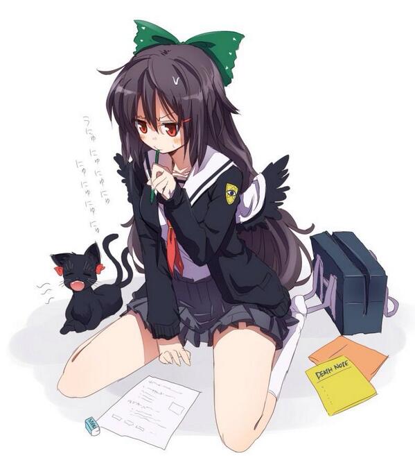 Tkp 制服のお空もかわいい 東方好きな人rt このキャラがいたら毎日学校に行く人rt Rtした人全員フォローする Http T Co 6enakcxo8u