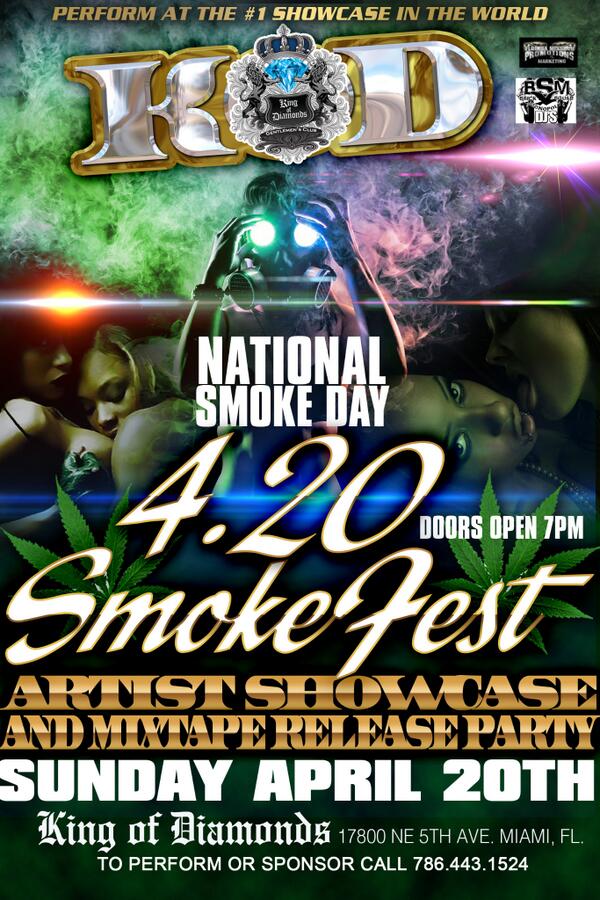 FASTLIFE__ENT's tweet photo. @NoSkrubz PERFORM@ KING OF DIAMONDS KOD 420 SMOKE FEST EASTER SUNDAY APRIL20th CALL 7864431524 TO PERFORM http://t.co/s34QQQyHr1
