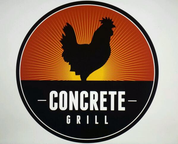 ConcreteGrill's tweet photo. One step closer to hitting the streets! New logo #Sacramento  #foodtruck http://t.co/ExcPOT8ngv