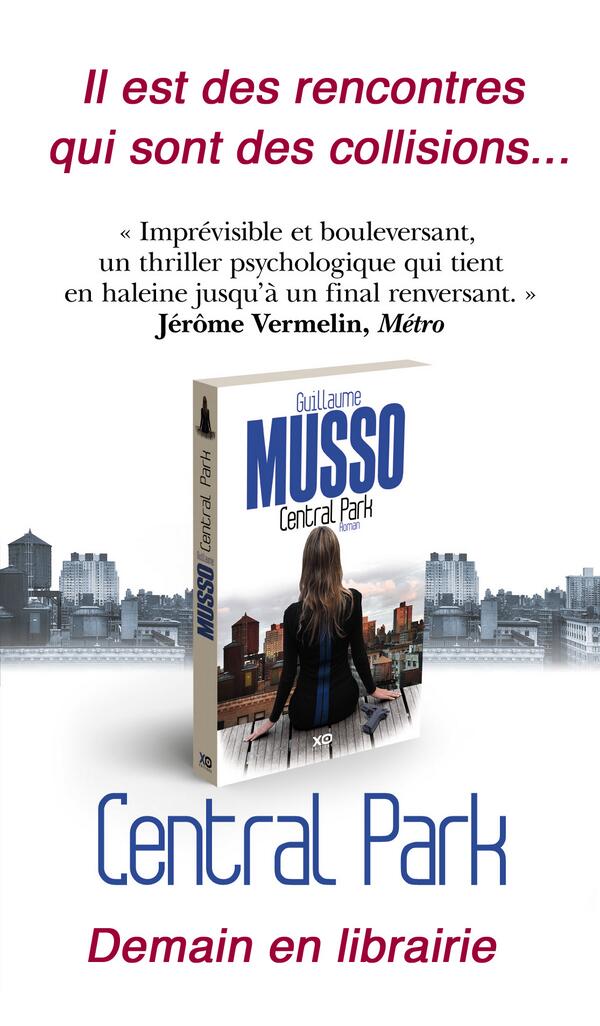 Guillaume_Musso's tweet image. Demain en librairie :